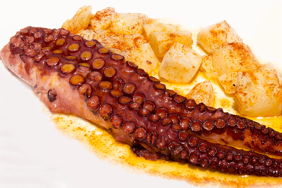 Vacuum Cooked Octopus · Pack of 4 Legs ±480 g | 100% Natural