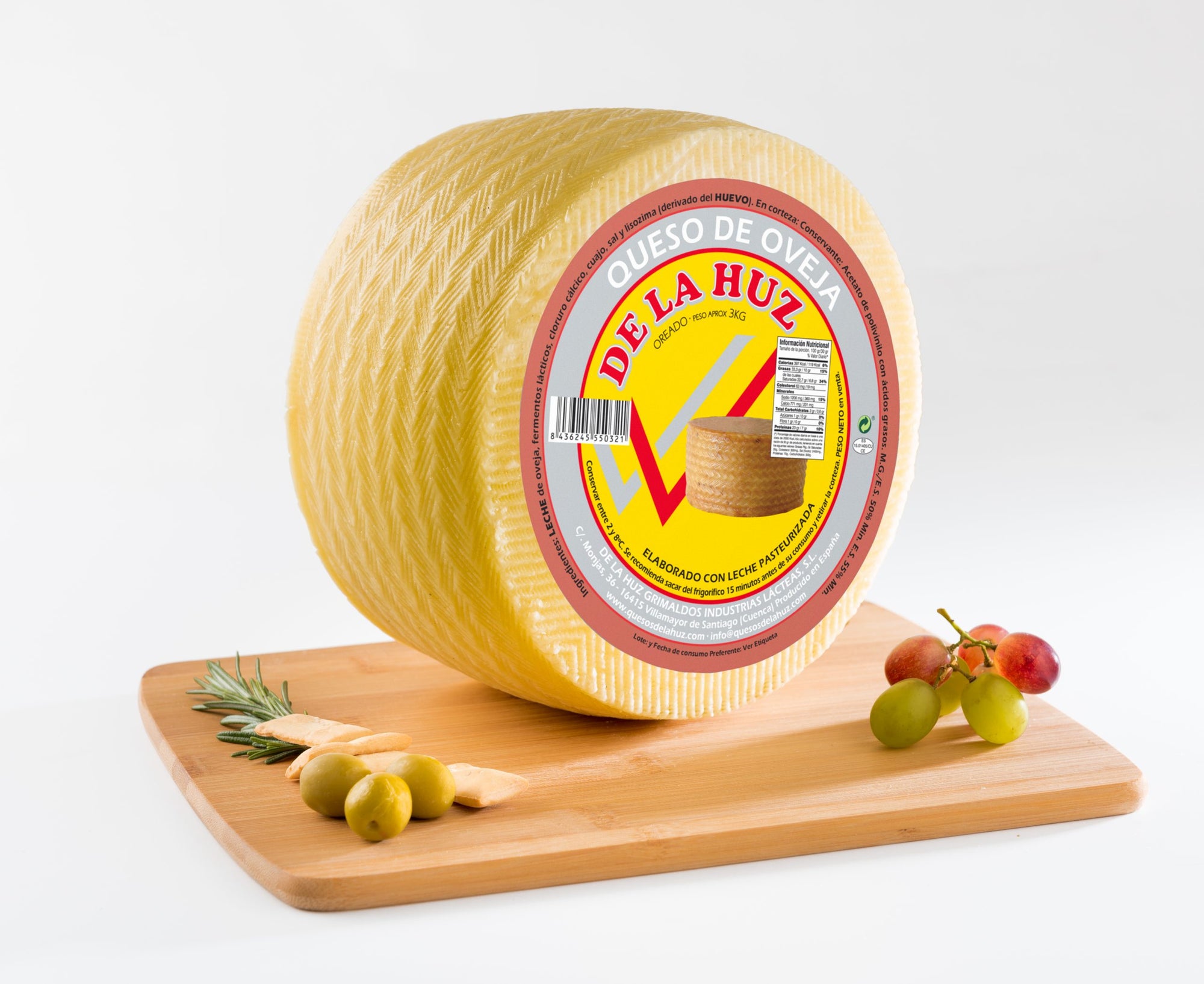 Aged Sheep Cheese (1Kg - 2Kg - 3Kg) - Queso De La Huz
