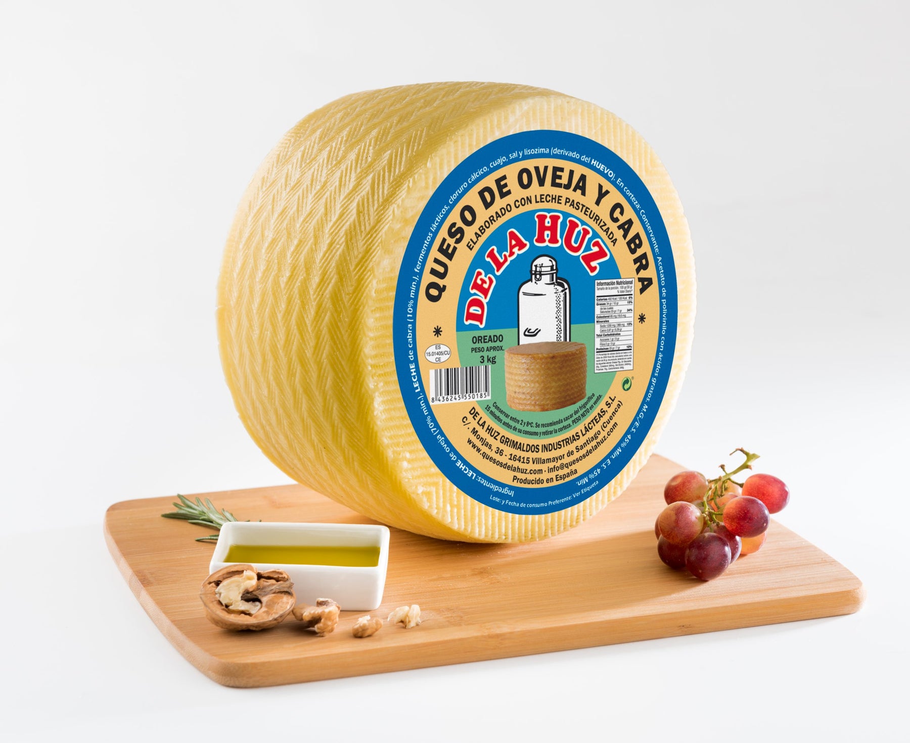 Sheep-Goat Cured (1Kg - 2Kg - 3Kg) - Queso De La Huz