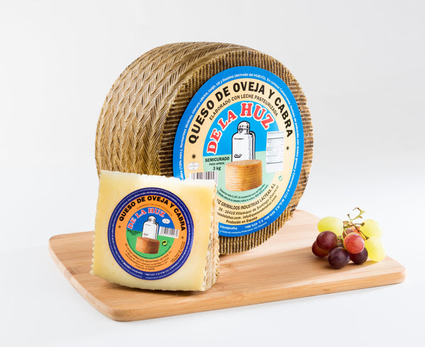 Semi-Cured Sheep-Goat Cheese (1Kg - 2Kg - 3Kg) - Queso De La Huz