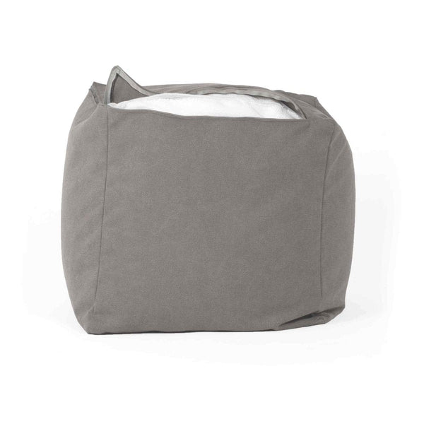 Copri Pouf Sacco Quadrato Soft Cube con cerniera (6087576977602)