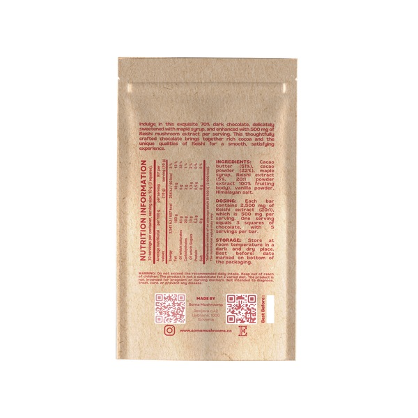 Reishi chocolate bars