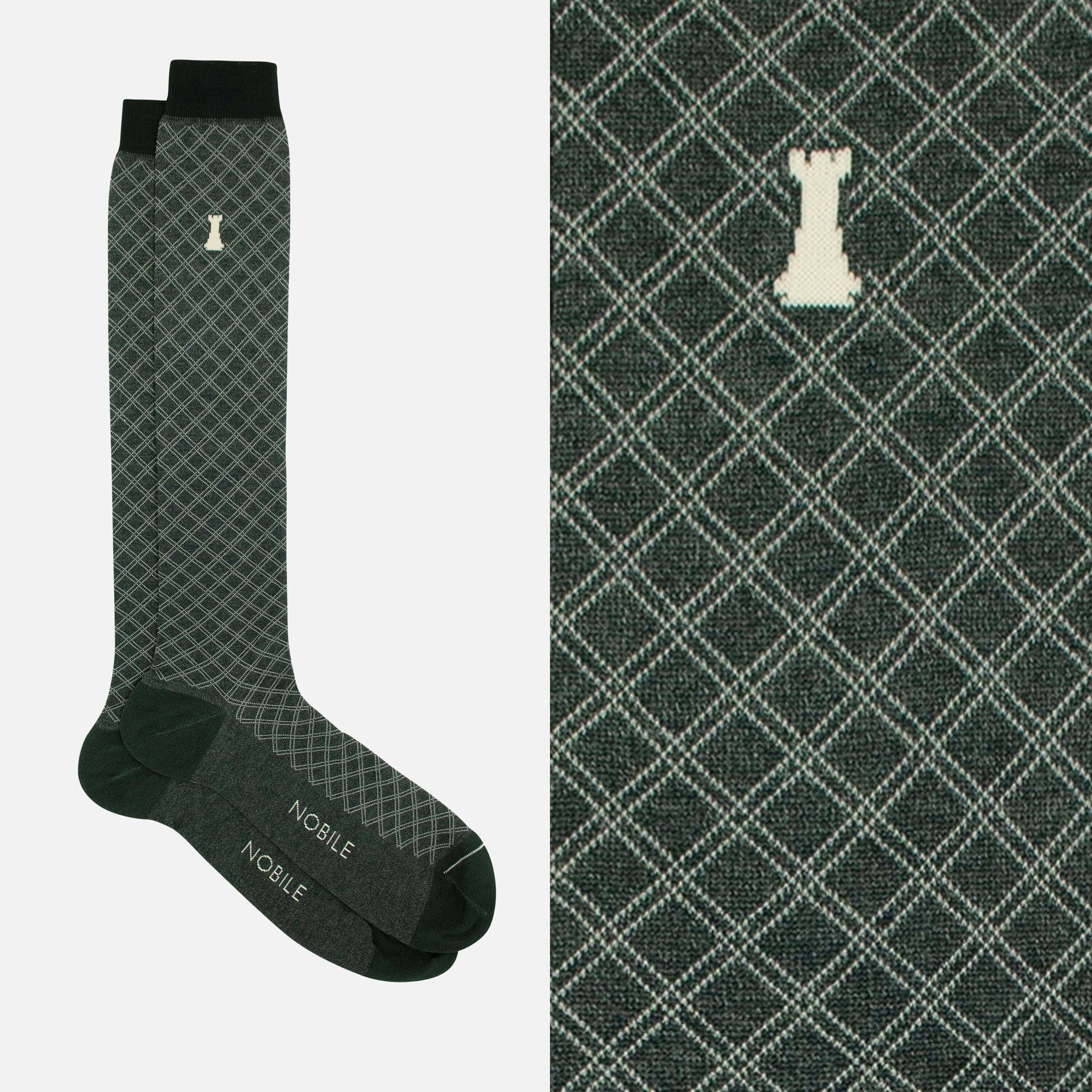 Robert I of Scotland - Long Scottish Socks