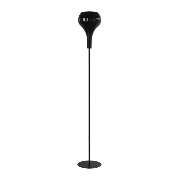 Lampada da Terra Various Canna – Design Moderno – Nero – 180 cm – E27
