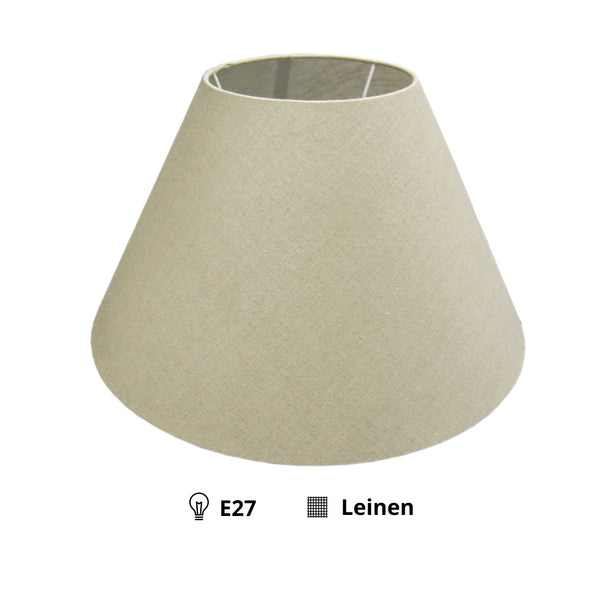 Diverse Top-Ronde & Dome-Ronde Lampenkappen – Grijs Linnen