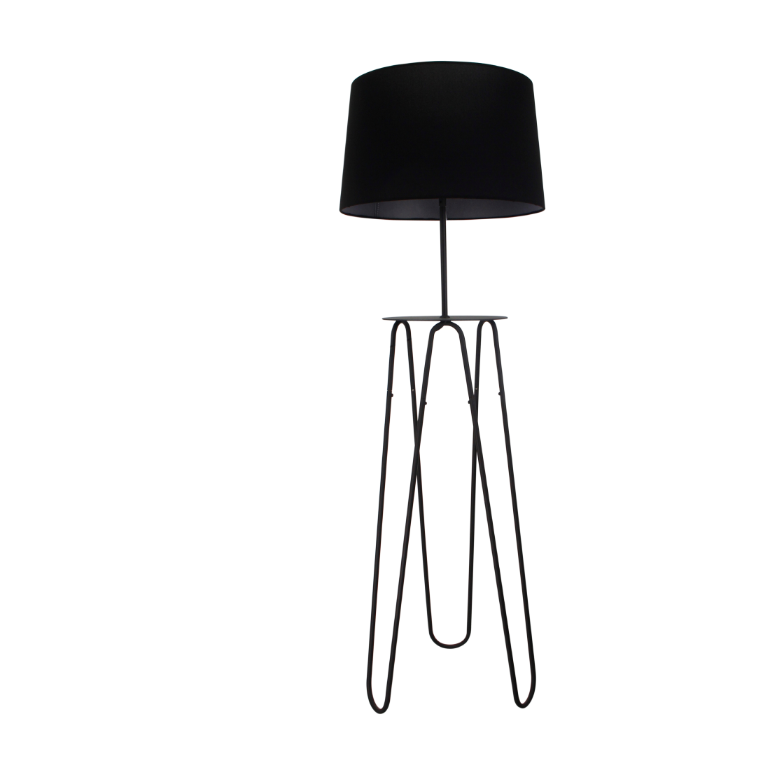 Various Venecia Floor Lamp – 1-bulb – Black – Modern & Stylish