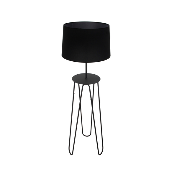 Various Venecia Floor Lamp – 1-bulb – Black – Modern & Stylish
