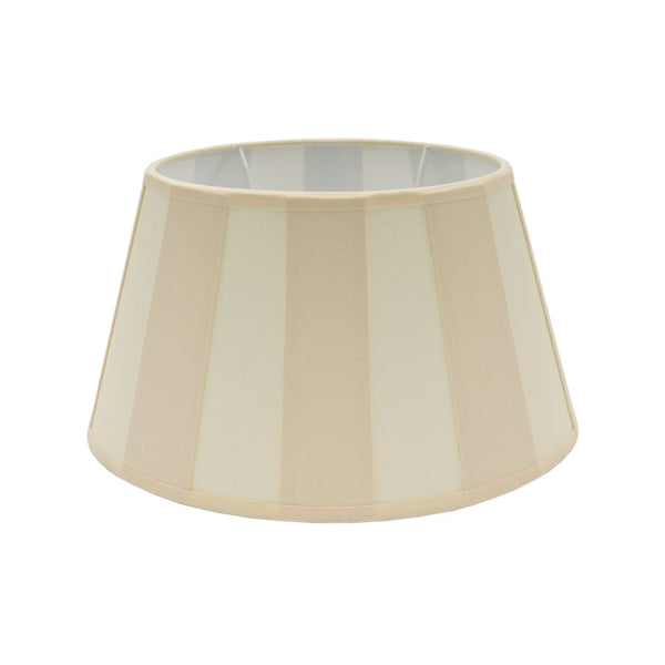 Različiti ovalni sjenilo - kremasto s uzorkom zrake – Ø20, Ø22 ili Ø26 cm – Chintz