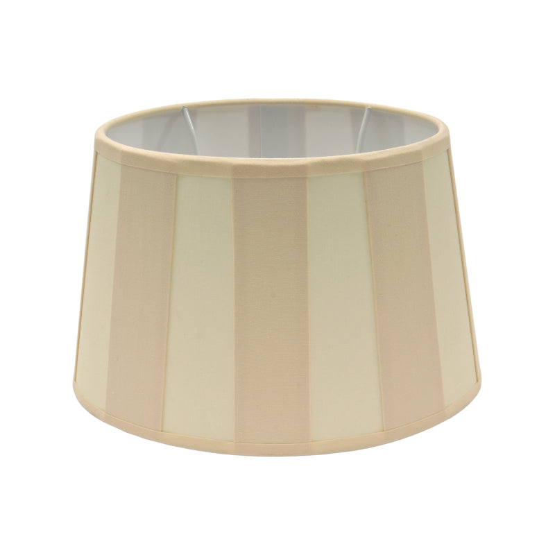 Različiti ovalni sjenilo - kremasto s uzorkom zrake – Ø20, Ø22 ili Ø26 cm – Chintz