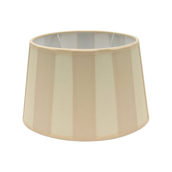 Različiti ovalni sjenilo - kremasto s uzorkom zrake – Ø20, Ø22 ili Ø26 cm – Chintz