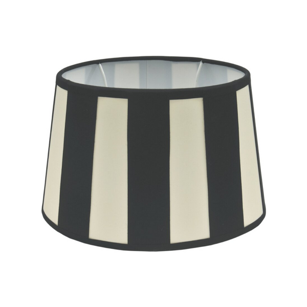 Various Oval Lampshade - Gray with Beam Pattern – Ø20, Ø22 or Ø26 cm – Chintz