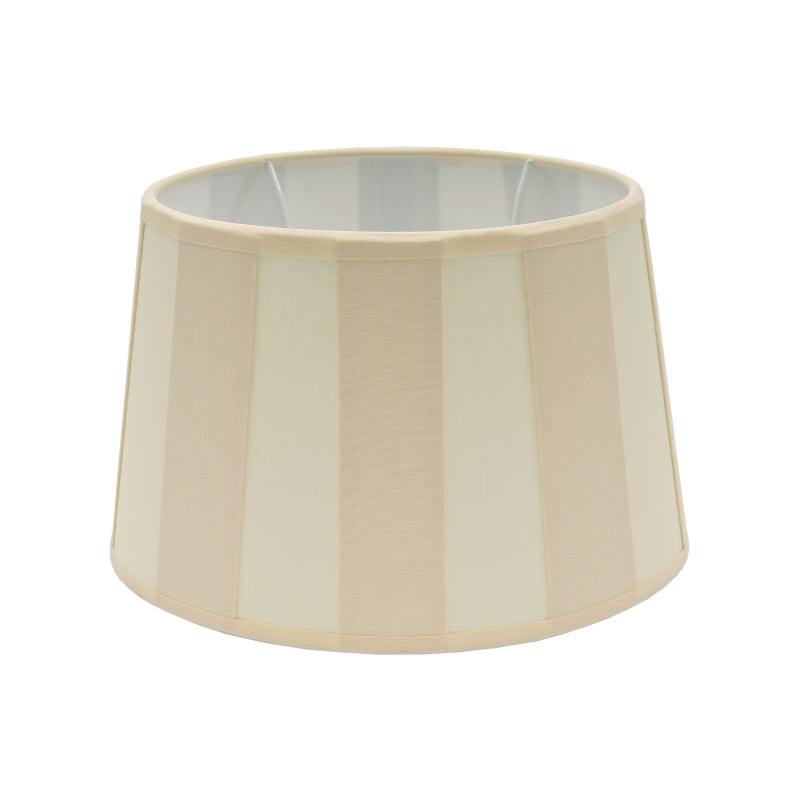 Različiti ovalni sjenilo - kremasto s uzorkom zrake – Ø20, Ø22 ili Ø26 cm – Chintz