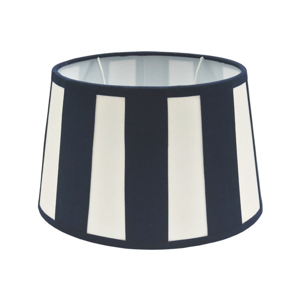 Various Oval Lampshade - Marine with Beam Pattern – Ø20, Ø22 or Ø26 cm – Chintz