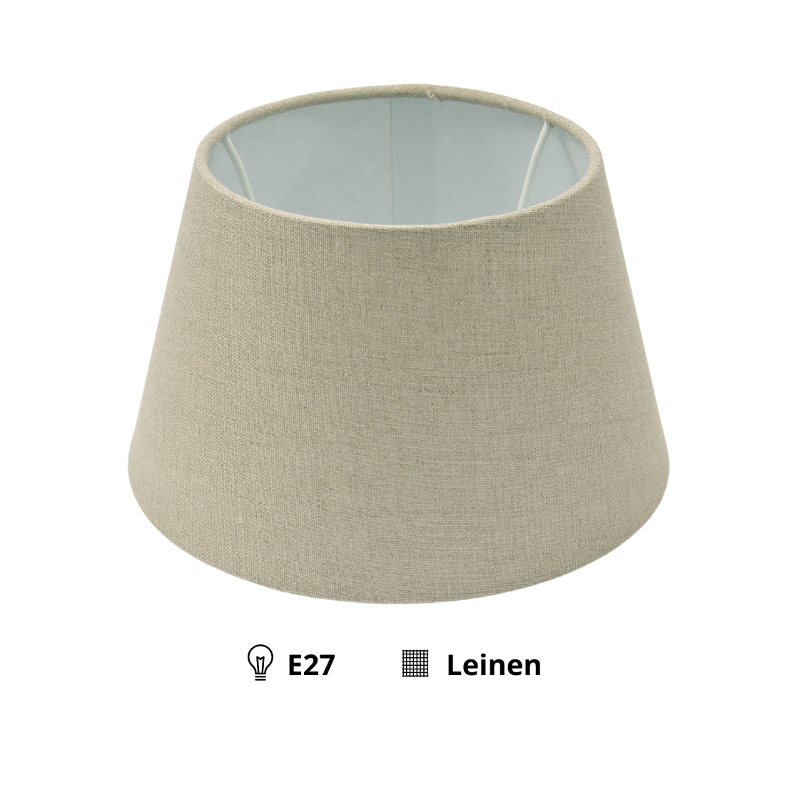 Various Stylish Drum Round Lampshade - Stylish Lighting in Linen and Cotton
