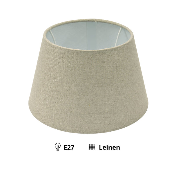 Various Stylish Drum Round Lampshade - Stylish Lighting in Linen and Cotton
