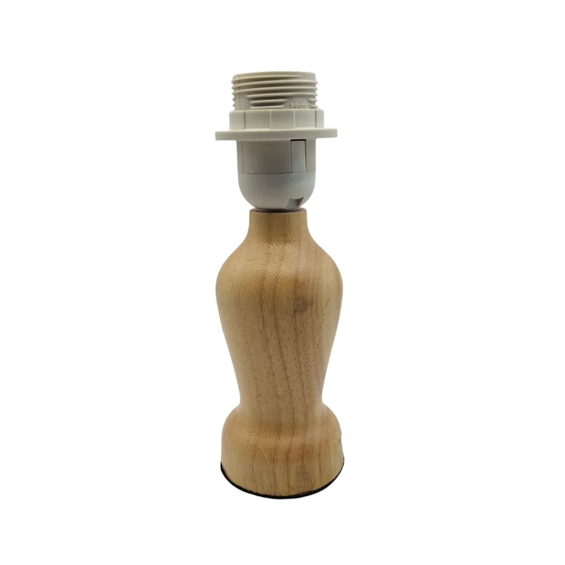 Lampada da tavolo Mona - 1 luce - 20 cm - Legno e Lino