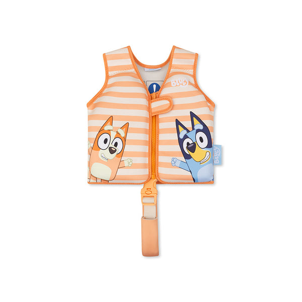 Bluey | Gilet de sauvetage orange 1-2 ans