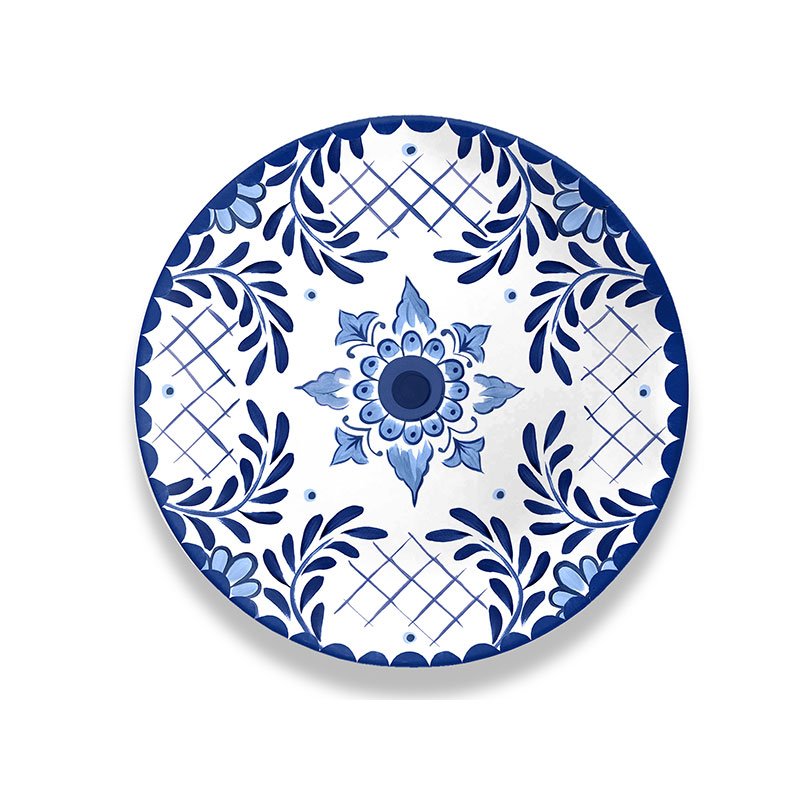 SANTORINI - FLAT PLATE 2 PCS - TOUCH-MEL