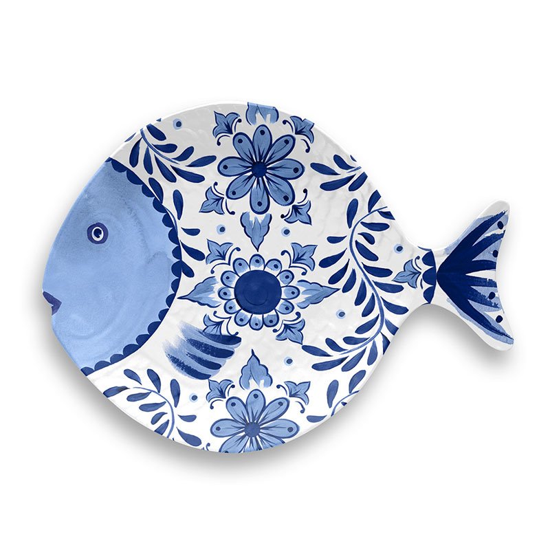 SANTORINI - FISH PLATE - TOUCH-MEL