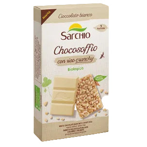 Chocosoffio crispy white chocolate, EKO, 75 g