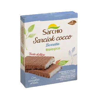 Coconut Bars with Milk Chocolate, EKO, 90 g