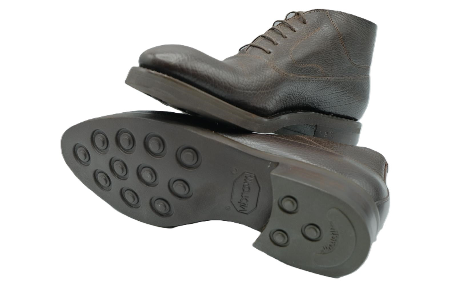 Hnědá kotníková bota velikost 42 1/2