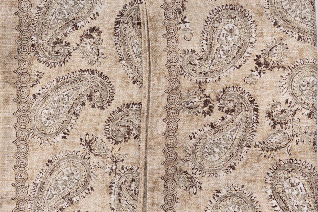 Beige silk scarf