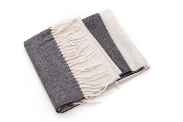 Fringed Cashmere Scarf