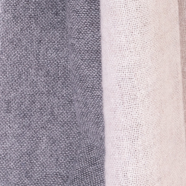 Beige sjaal van 100% wol