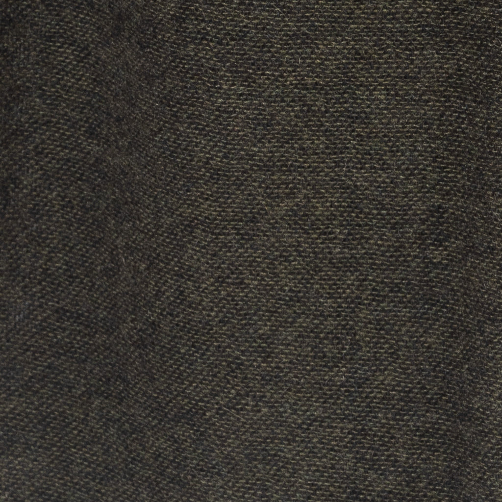 Sciarpa verde in puro cashmere