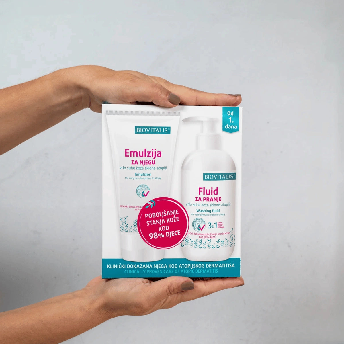 SET Emulzija i Fluid za vrlo suhu kožu sklonu atopiji
