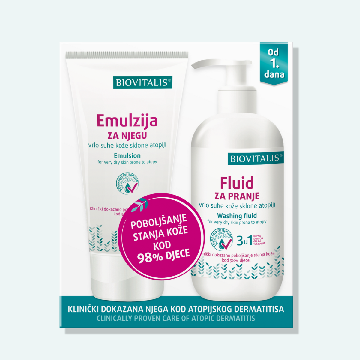 BIOVITALIS Set Emulzija i Fluid