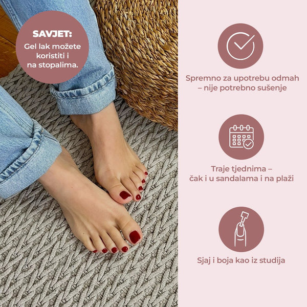 Gel Polish Set Classic – French Edition