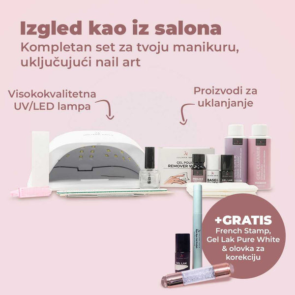 Gel Polish Set Classic – French Nails Edition