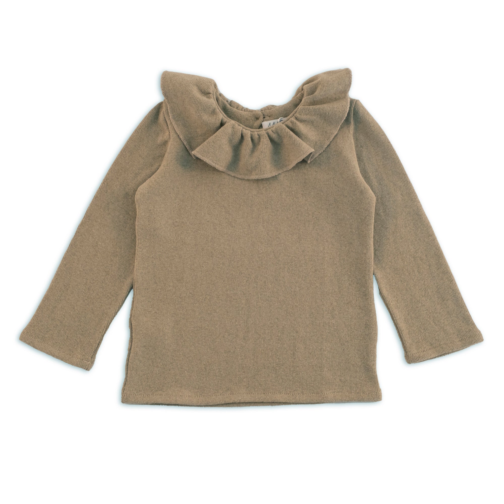Maglia Con Collo Arricciato