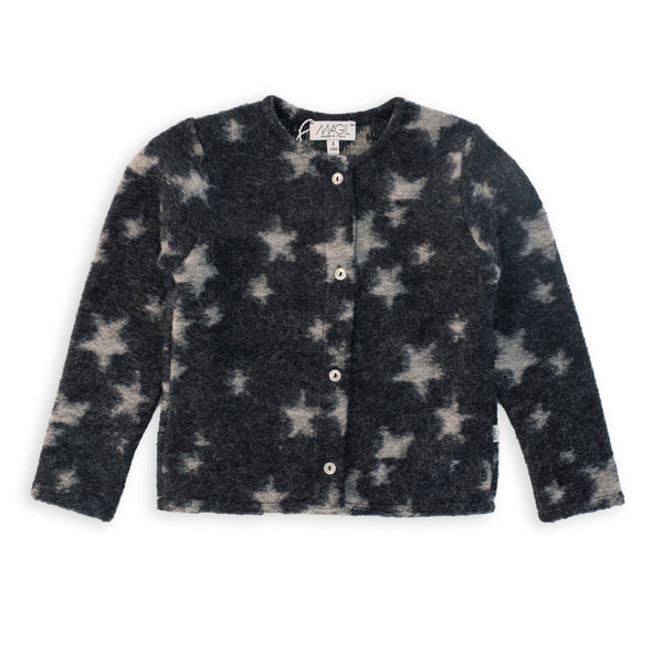 Cardigan Maglina Blu Stelle Lurex