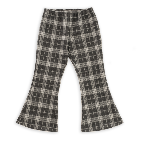 LEGGINGS FLARE A QUADRI