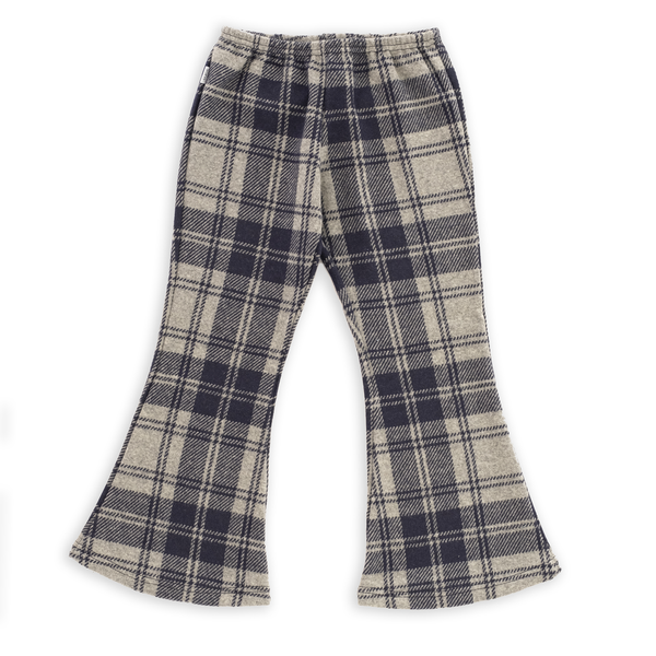 LEGGINGS FLARE A QUADRI