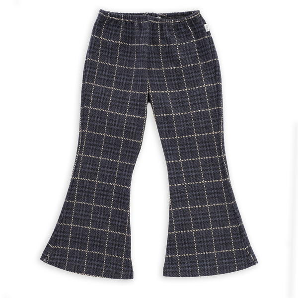 LEGGINGS FLARE A QUADRI