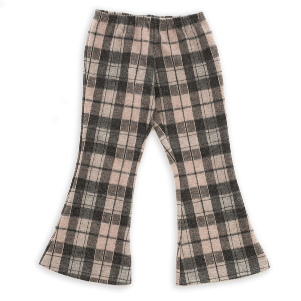 LEGGINGS FLARE A QUADRI