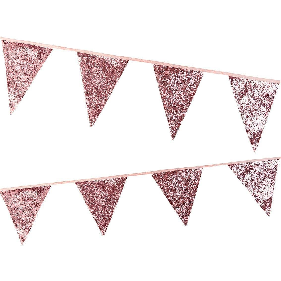 PINK GLITTER BANNERS