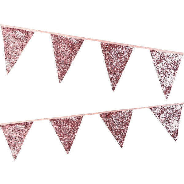 PINK GLITTER BANNERS