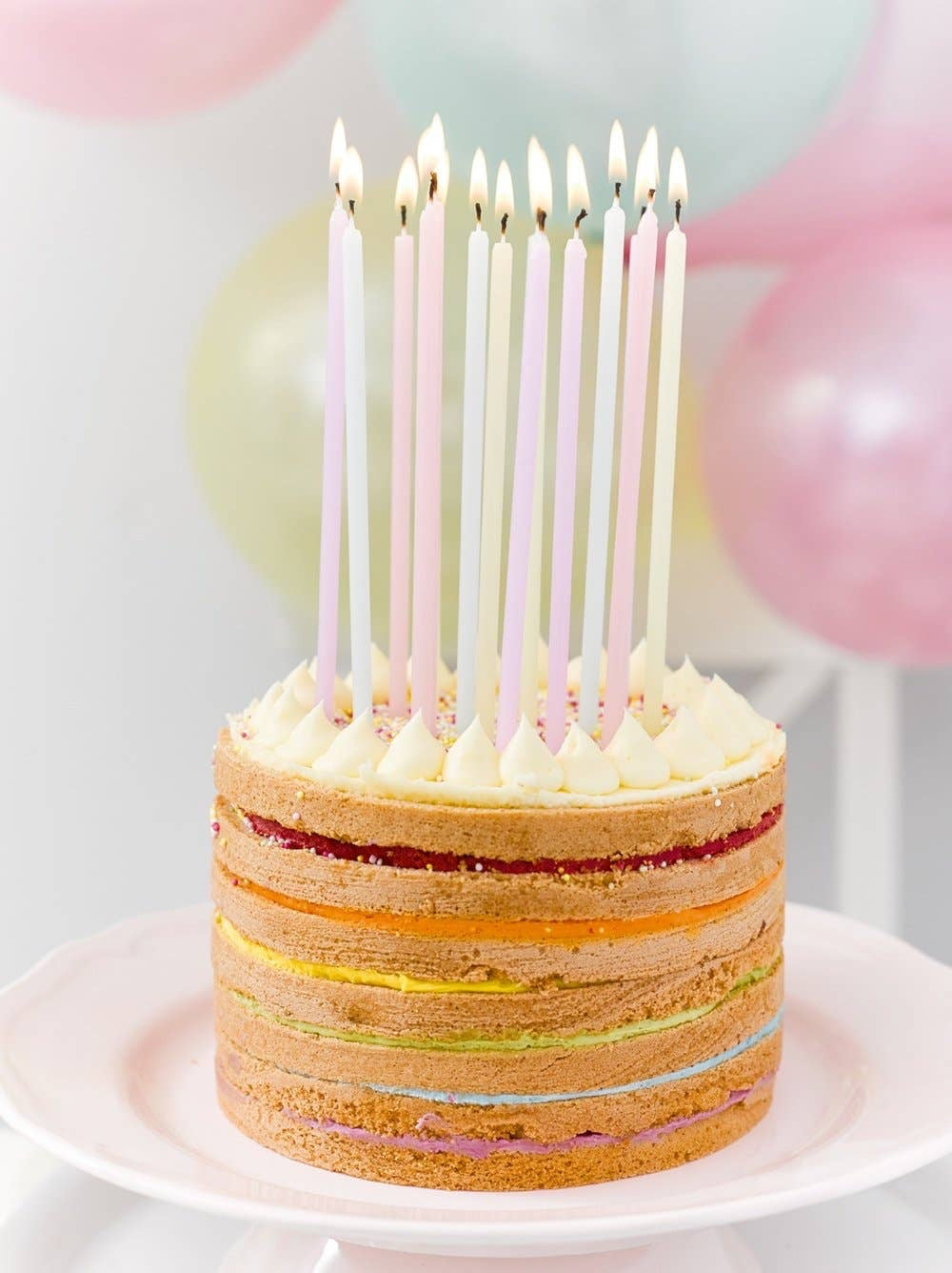 PASTEL COLOR CANDLES