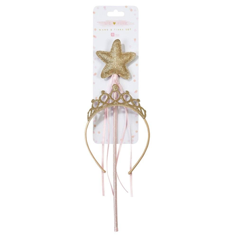 MAGICAL WAND AND CROWN SET