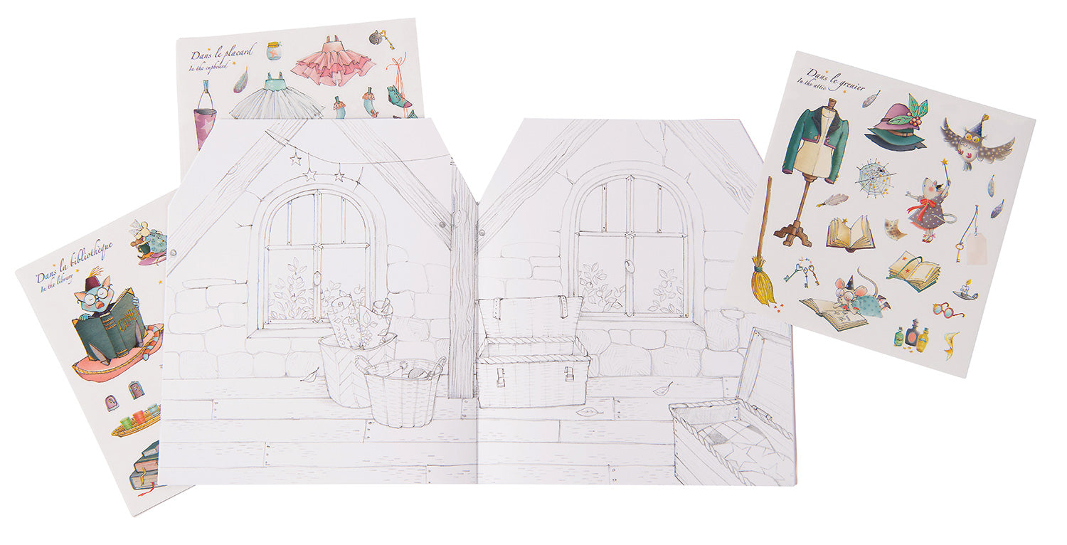 COLORING BOOK 'ONCE UPON A TIME'