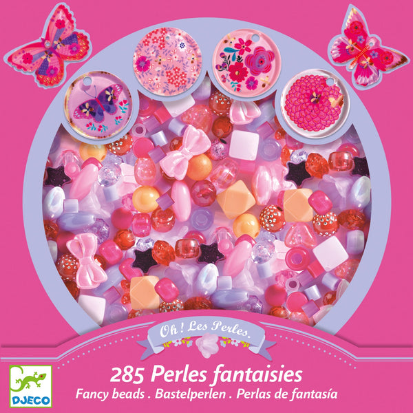 SET PERLINE E CIONDOLI - FARFALLE