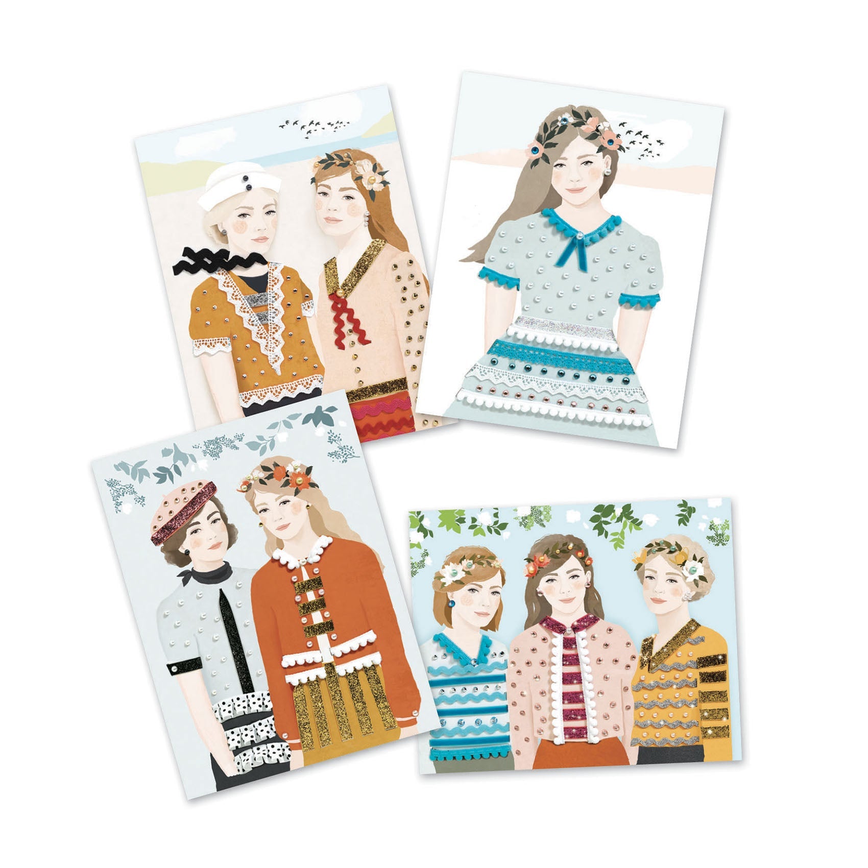 GIOCO CREATIVO - FOUR SEASON GIRLS