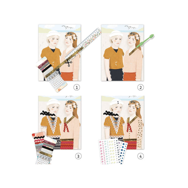 GIOCO CREATIVO - FOUR SEASON GIRLS