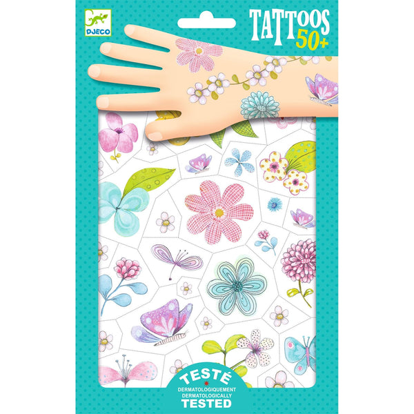 TATUAGGI TEMPORANEI - FAIR FLOWERS OF THE FIELD