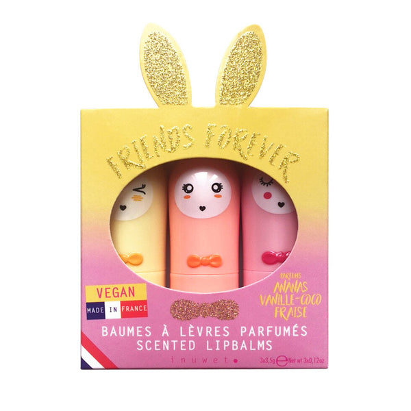 SET TRE LIPBALMS